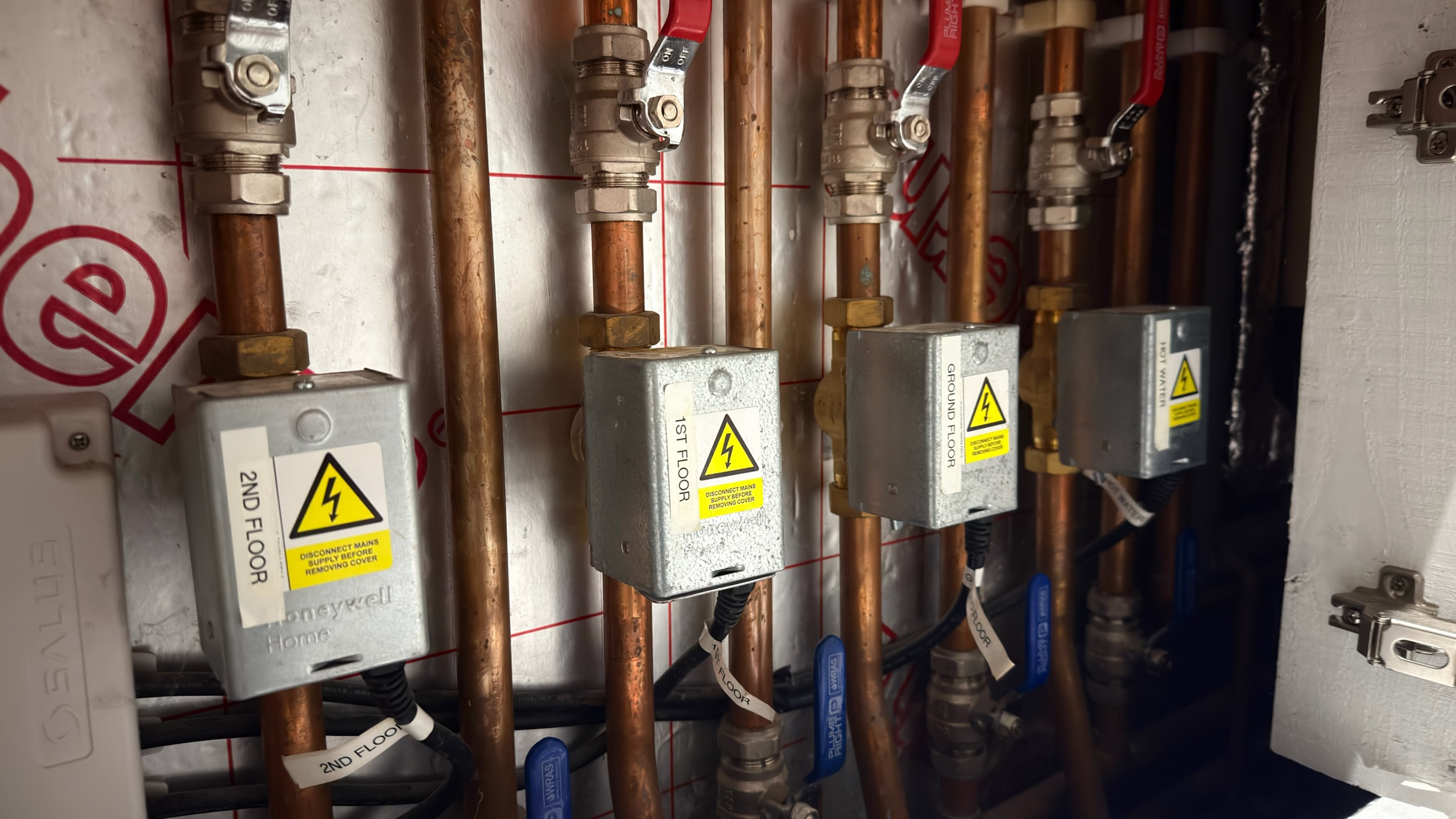 Boiler repair service in progress